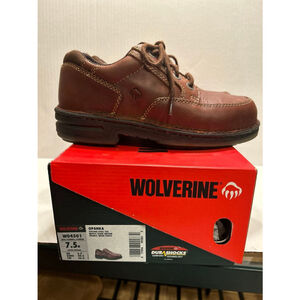 Wolverine Durashock Steel Toe Oxford Work Shoe size7.5